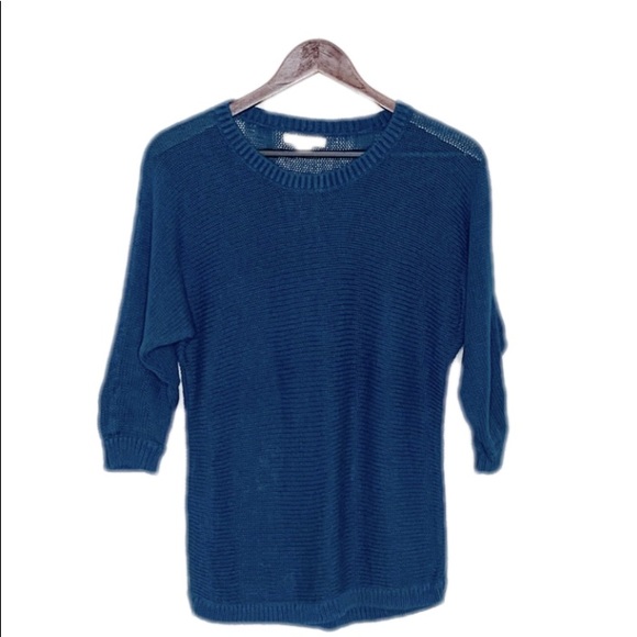 Banana Republic Factory Sweaters - Banana Republic Teal Beach Sweater Size Medium